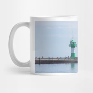 Lighthouse, Luebeck-Travemuende, Schleswig-Holstein, Germany, Europe Mug